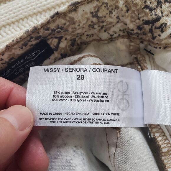 Sanctuary Social Standard High Rise Raw Ankle Skinny Jeans sz 6=28×27 - Picture 15 of 16